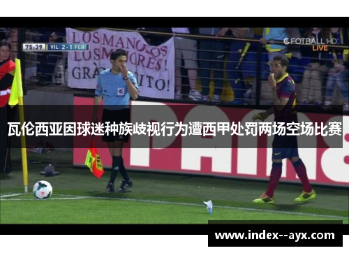 瓦伦西亚因球迷种族歧视行为遭西甲处罚两场空场比赛